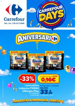 Vista previa Carrefour Days válido desde el 01/10/2026