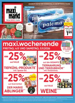 Maximarkt Flugblatt ab 03.09.2026 gültig