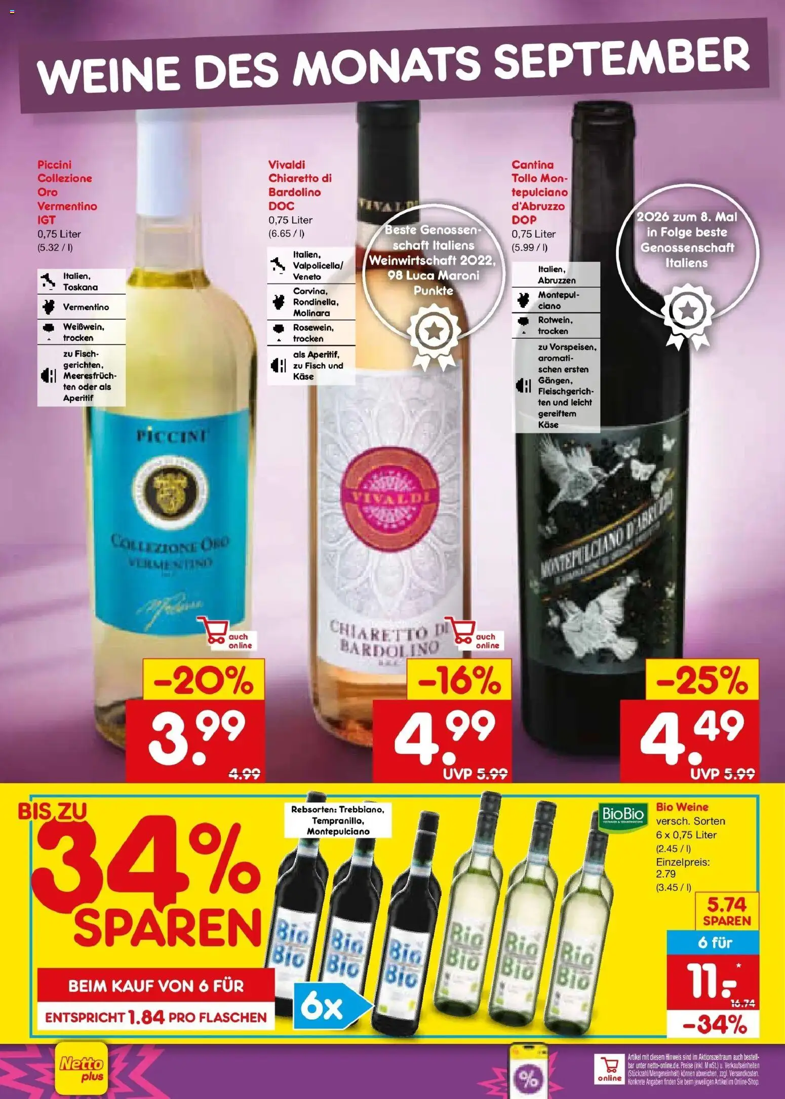 Netto Marken-Discount Prospekt Bad Friedrichshall – gültig ab 07.09.2026 | Seite: 58 | Produkte: Käse, Fisch