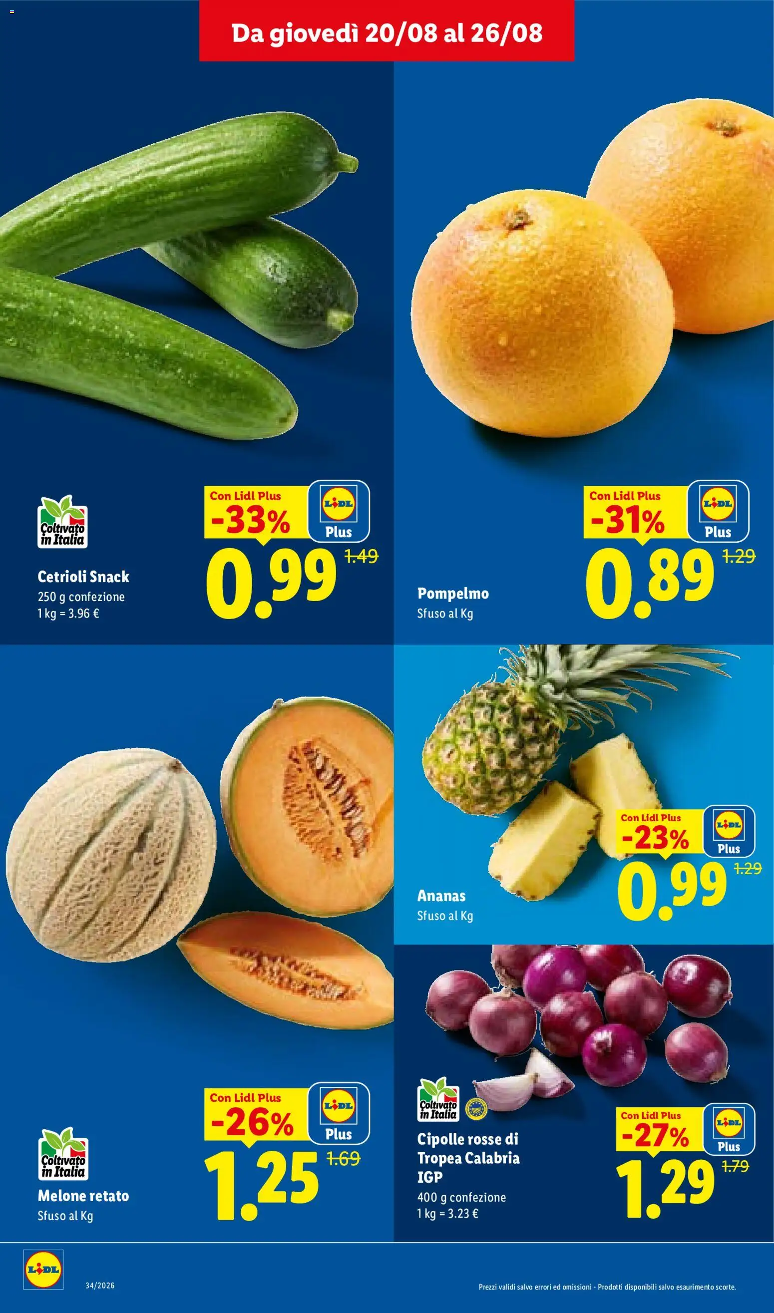 Volantino Lidl del 20/08/2026 | Pagina: 6