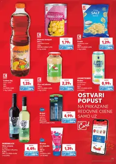 Ledeni čaj, Okus breskve crni čaj - Pregled kataloga iz trgovine Kaufland, vrijedi od 01.07.2026 | Stranica: 25