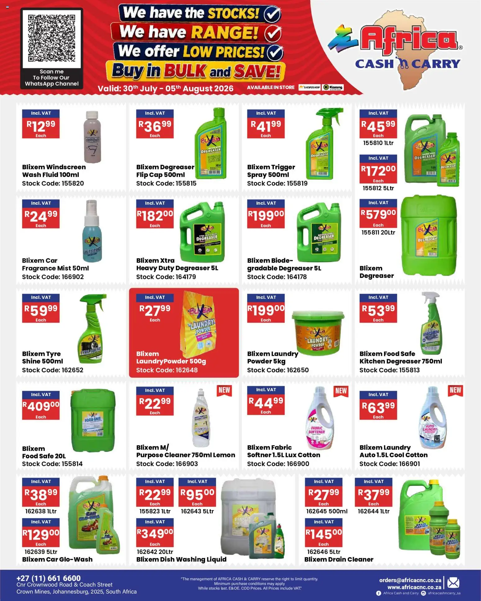 New Africa Cash & Carry catalogue – valid from 30/07/2026 | Page: 53