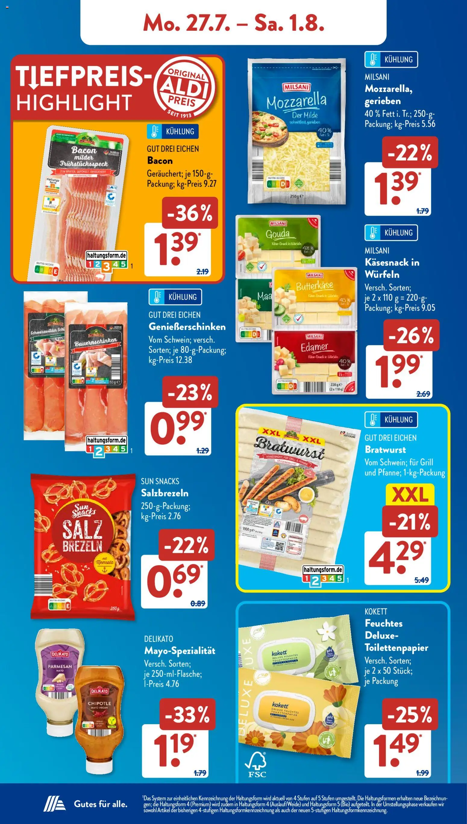 Aldi Süd Prospekt – gültig ab 27.07.2026 | Seite: 7 | Produkte: Up2fashion