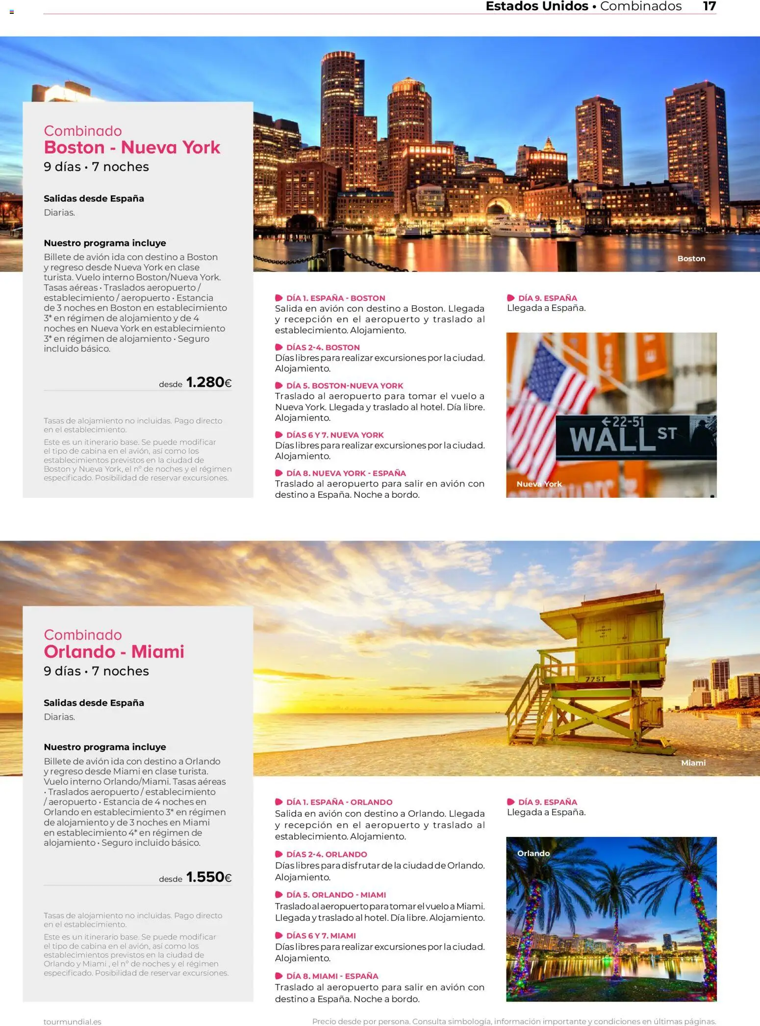 Viajes El Corte Inglés Norteamérica y Caribe │ válido desde el 01/01/2026 | Página: 17