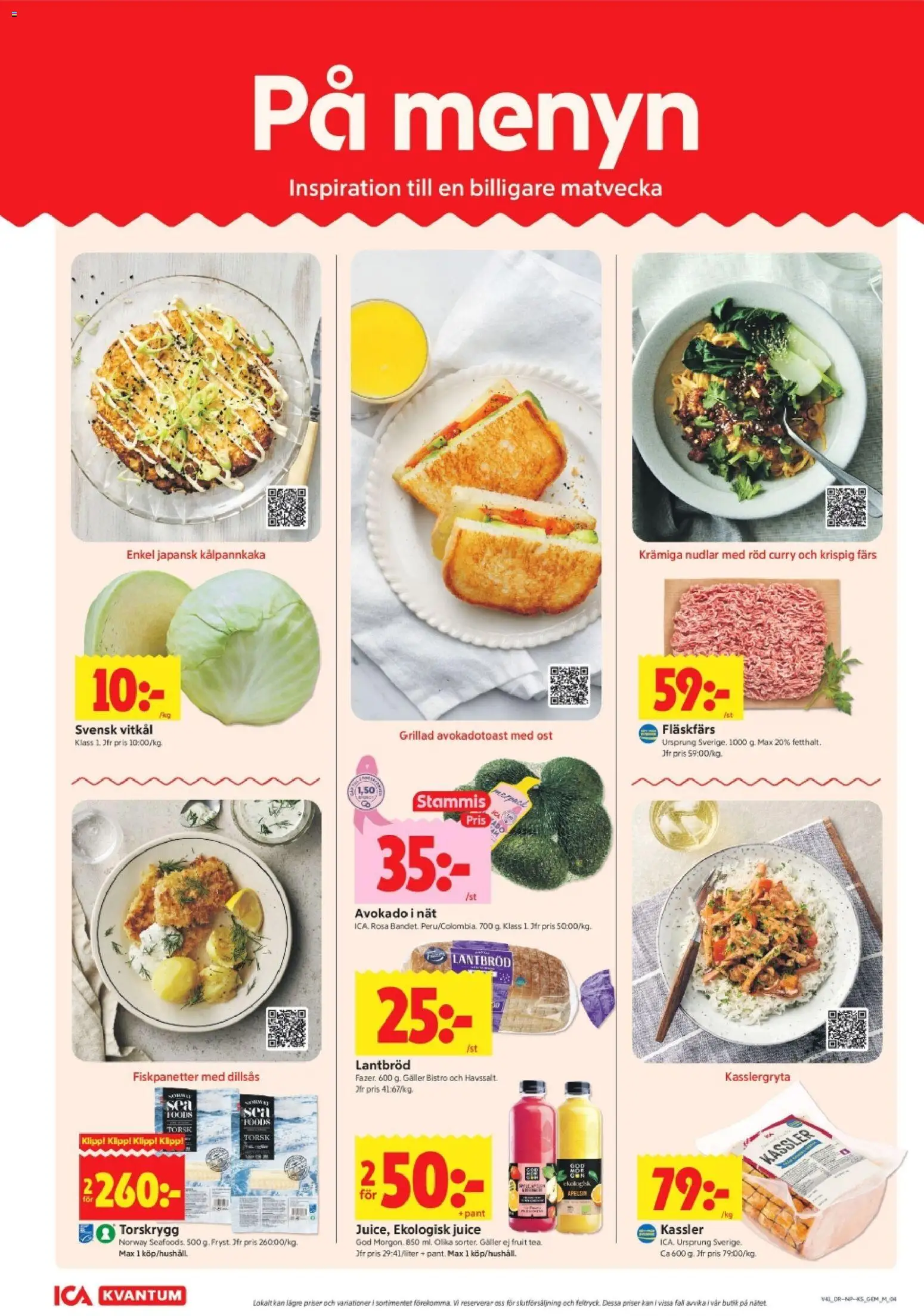 ICA Kvantum reklamblad aktuell från 05/10/2026 | Sida: 4