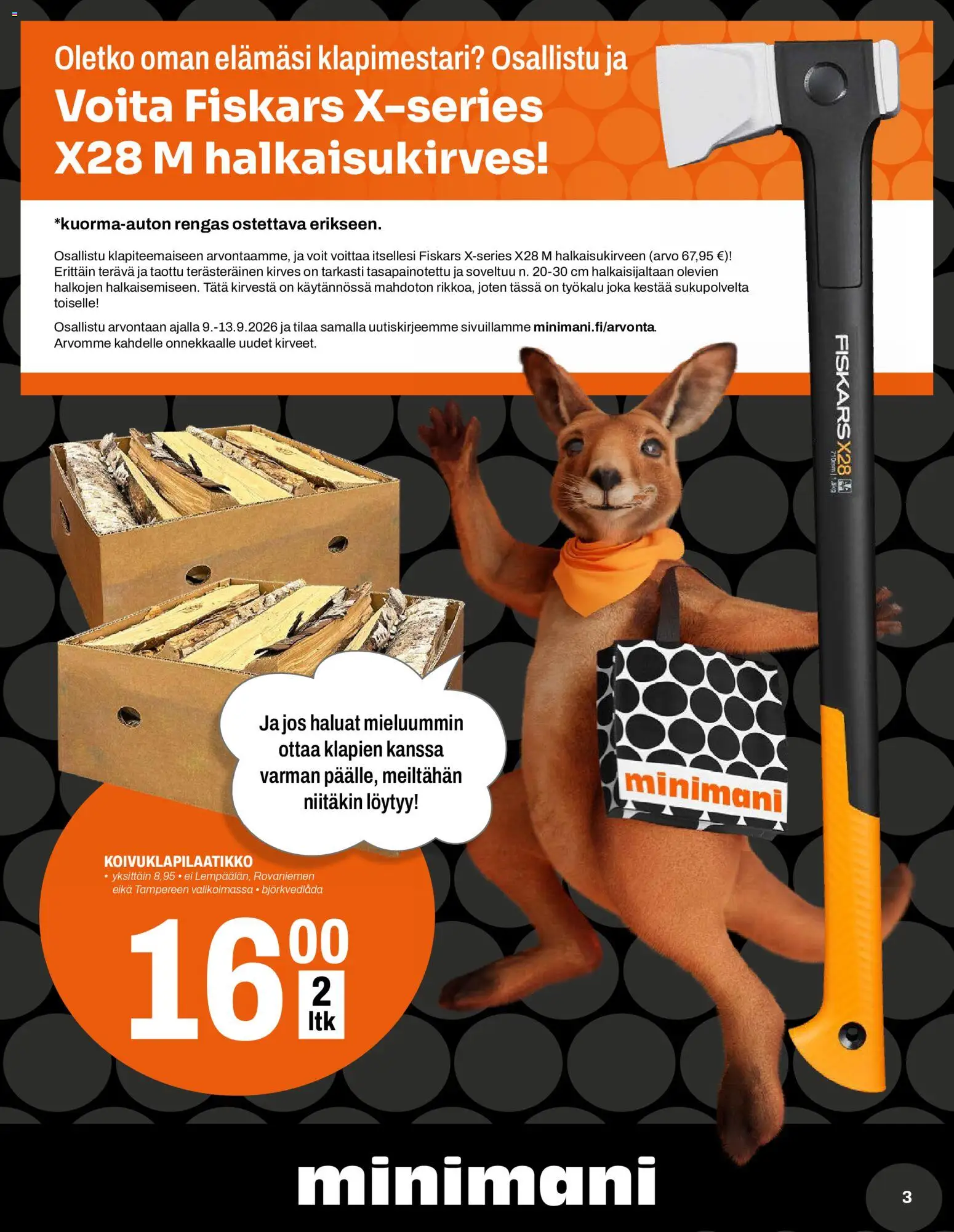 Minimani tarjoukset – voimassa 09/09/2026 alkaen | Sivu: 3