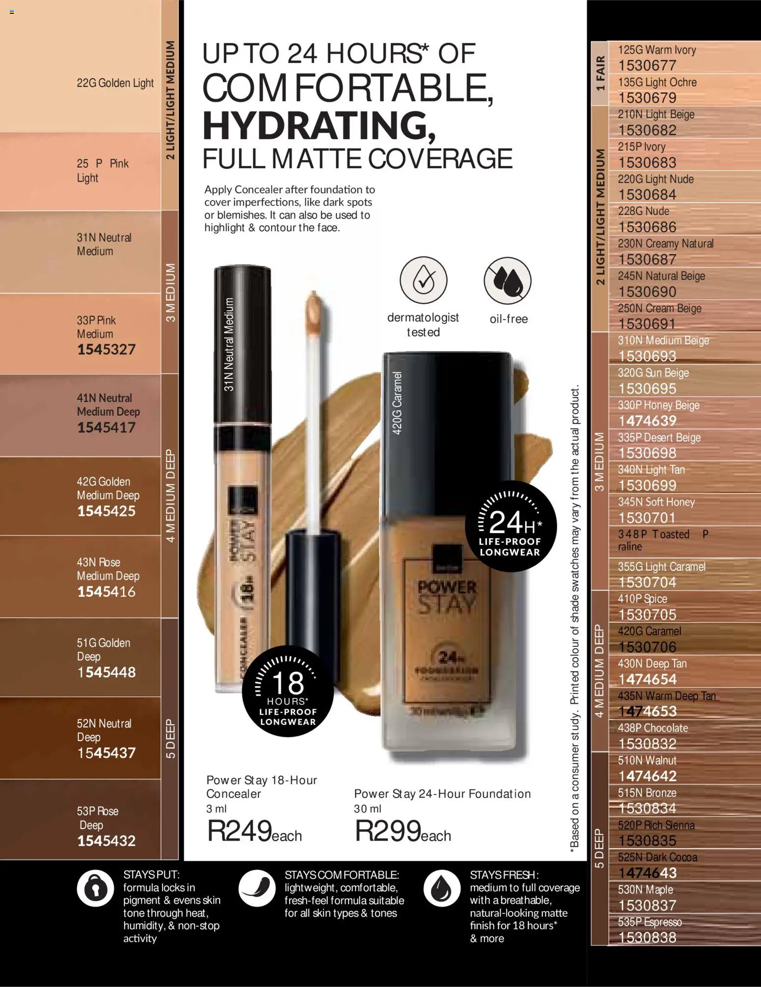 New Avon catalogue – valid from 01/07/2026 | Page: 41 | Products: Cover, Foundation, Cream, Caramel