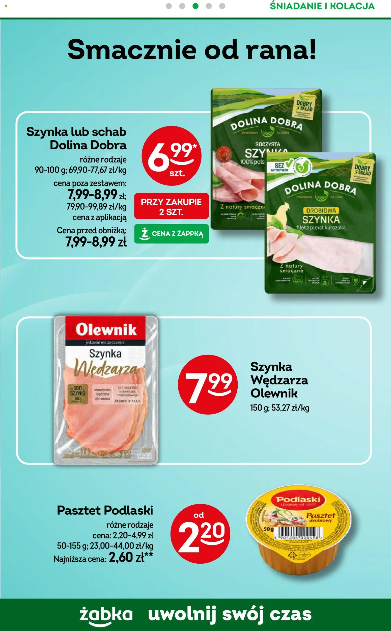 Żabka gazetka - Codzienne produkty od 07.10.2026 | Strona: 14 | Produkty: Piersi, Pasztet, Filet, Filet z piersi kurczaka