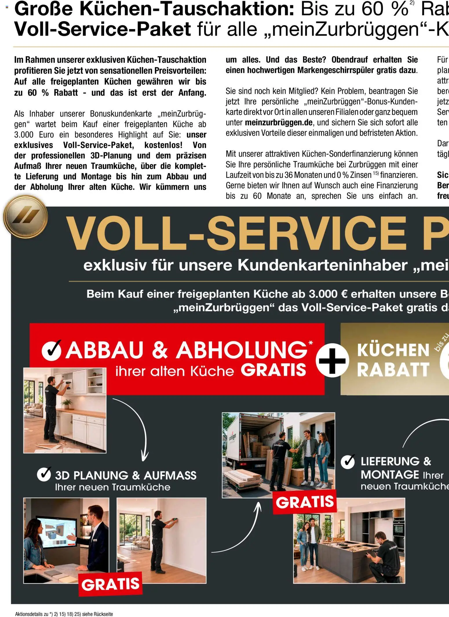 Zurbrüggen Küchentausch-Aktion – gültig ab 06.08.2026 | Seite: 2 | Produkte: Küche, Kuchen