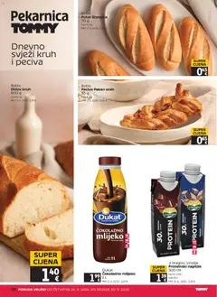 Tommy Katalog - Pregled kataloga iz trgovine Tommy, vrijedi od 24.09.2026 | Stranica: 10 | Proizvodi: Vindija, Protein, Kruh, Napitak