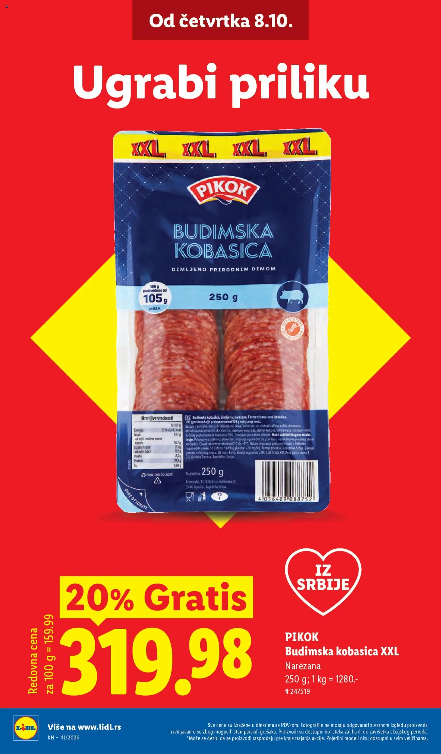Lidl katalog - važi od 08.10.2026 | Strana: 4
