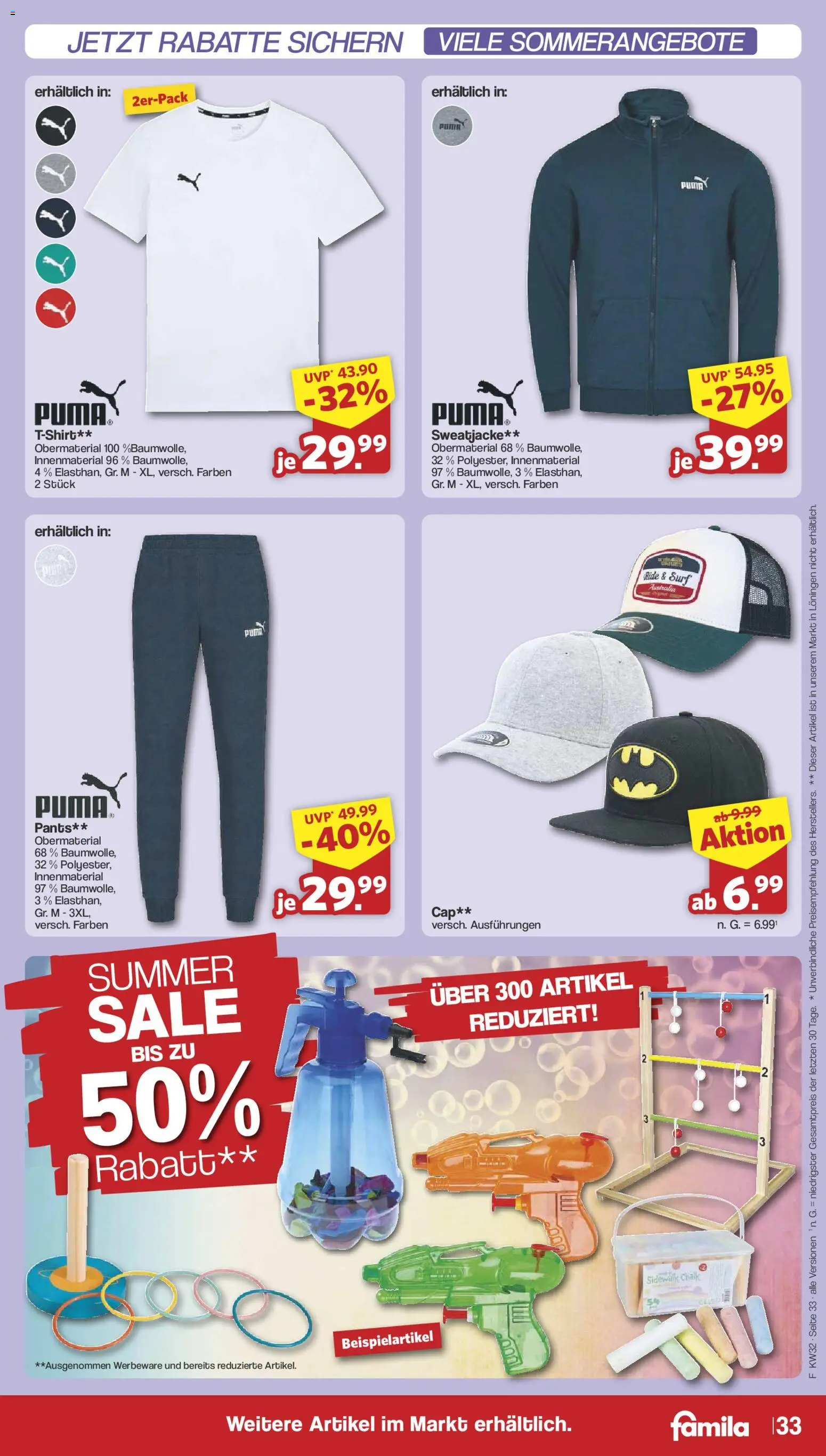 Famila Nordwest Prospekt – gültig ab 03.08.2026 | Seite: 37 | Produkte: Sweatjacke