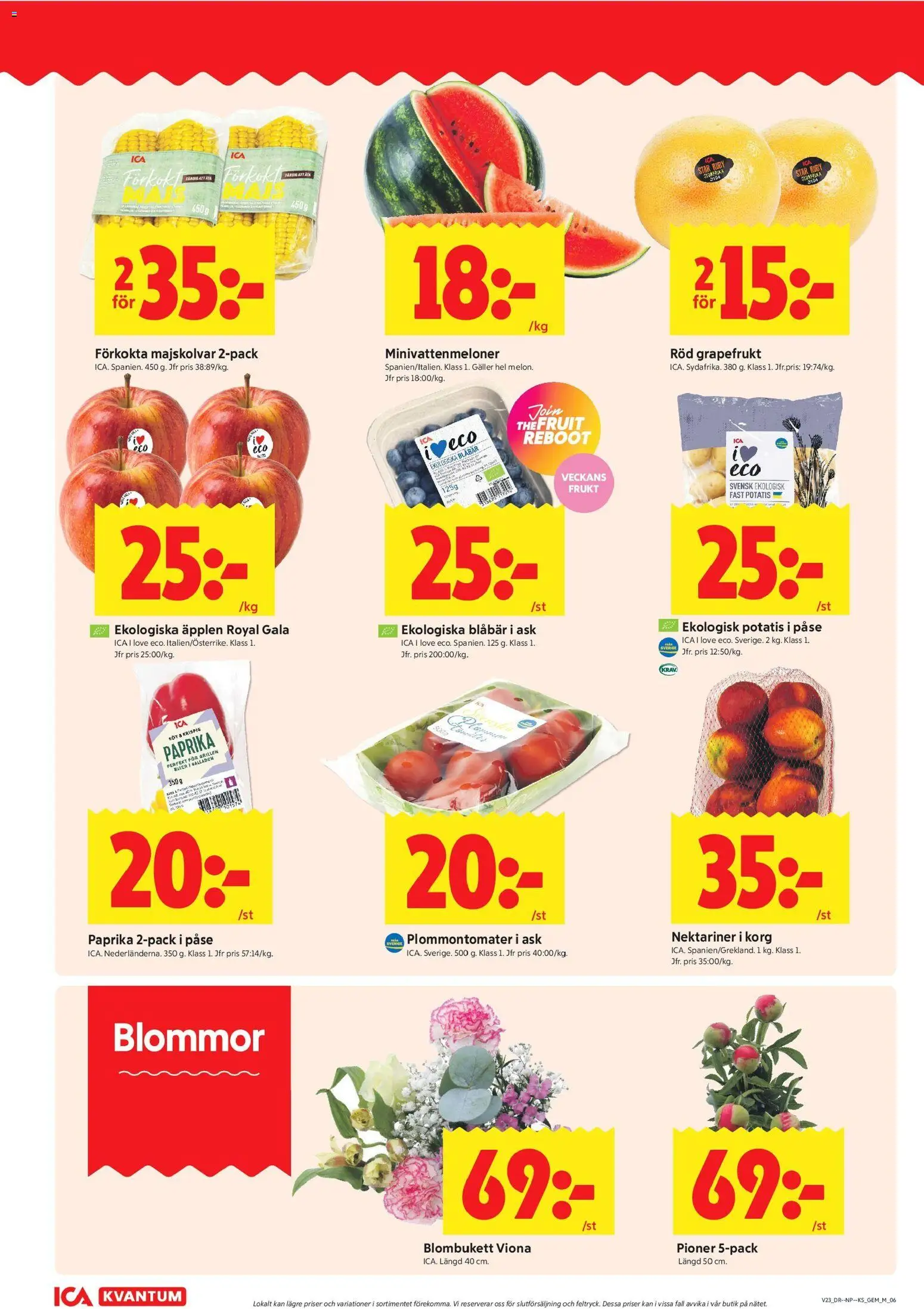 ICA Kvantum reklamblad aktuell från 01.06.2026 | Sida: 6