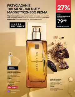 Pogląd oferty "Avon Katalog 5 2026" - ważna od 01.05.2026 | Strona: 77 | Produkty: Puder, Woda
