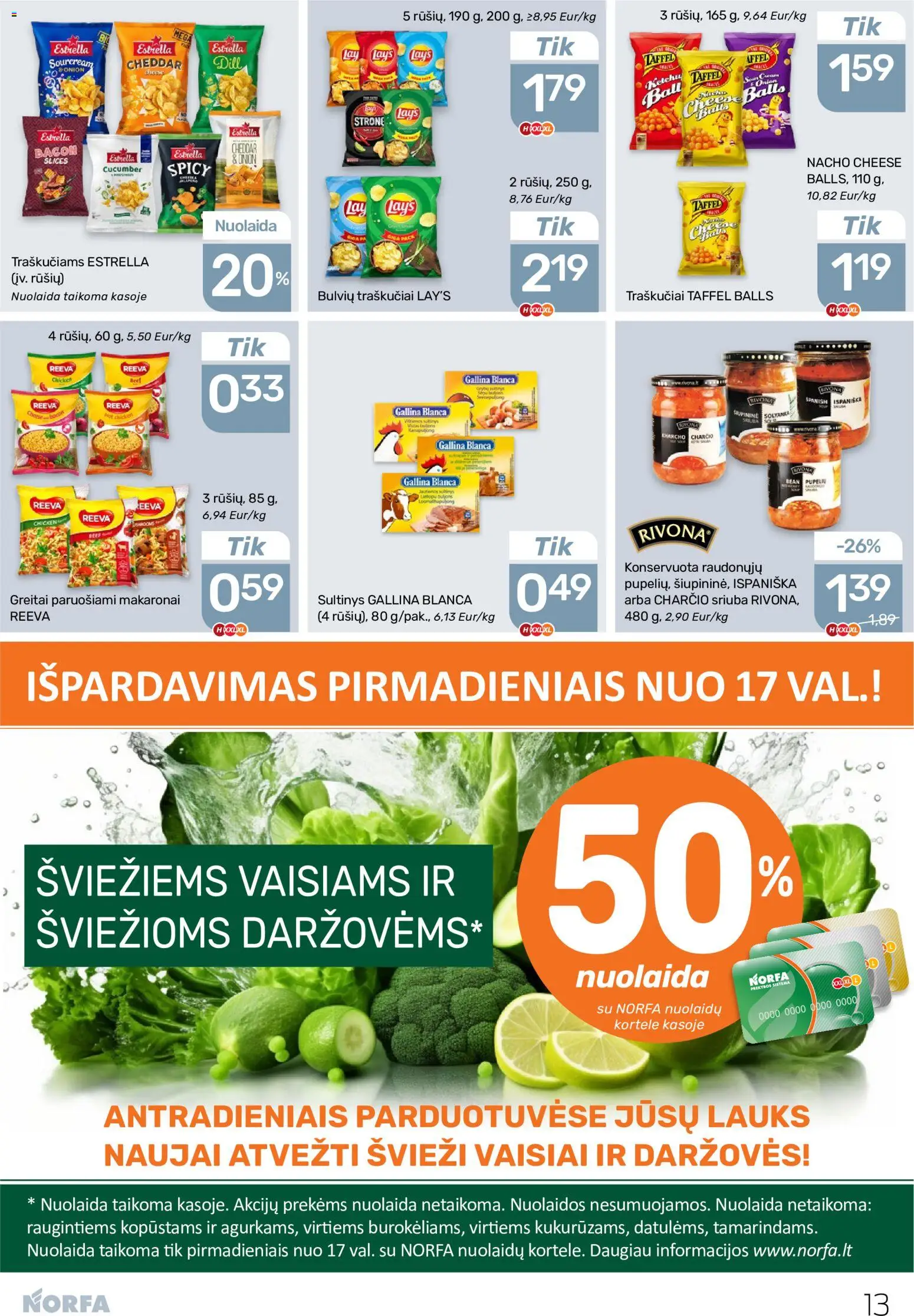 NORFA akcijos nuo 14.05.2026 | Puslapis: 13