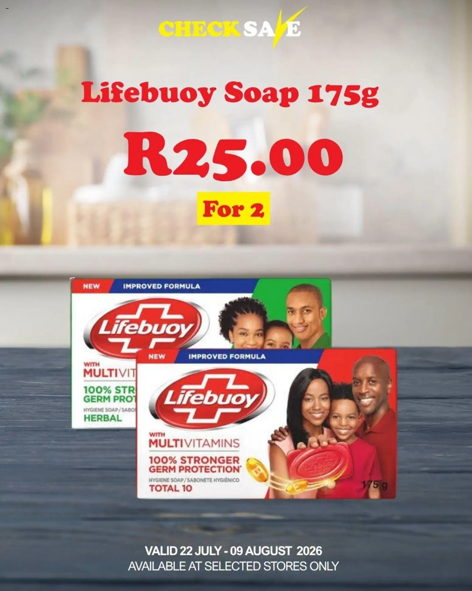 New Check Save catalogue – valid from 23/07/2026 | Page: 2 | Products: Multivitamins, Soap