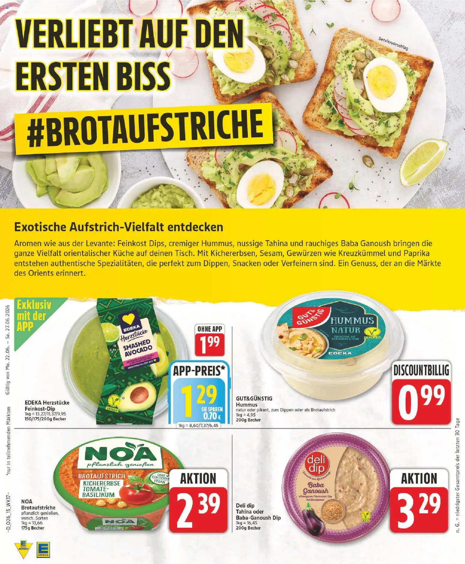 Edeka Prospekt – gültig ab 22.06.2026 | Seite: 15