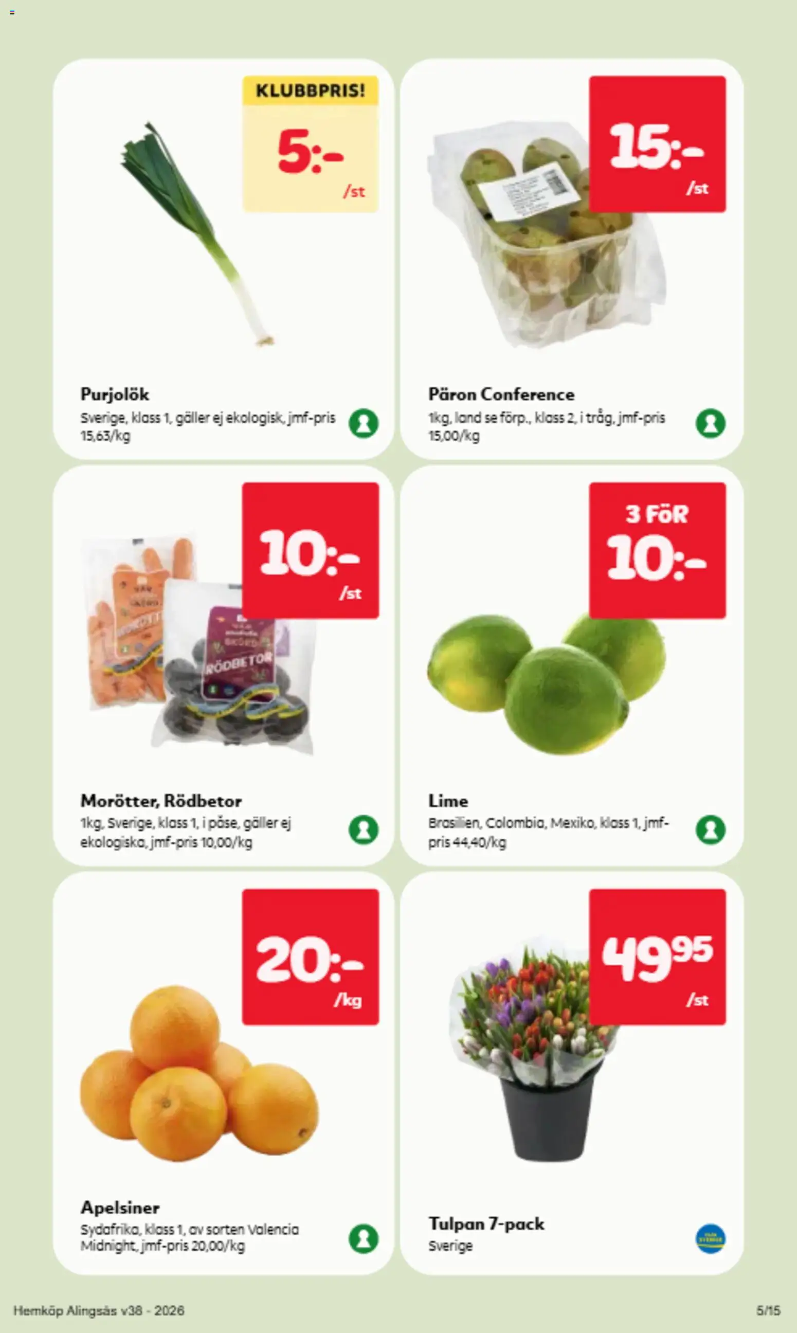 Hemköp reklamblad aktuell från 14/09/2026 | Sida: 13