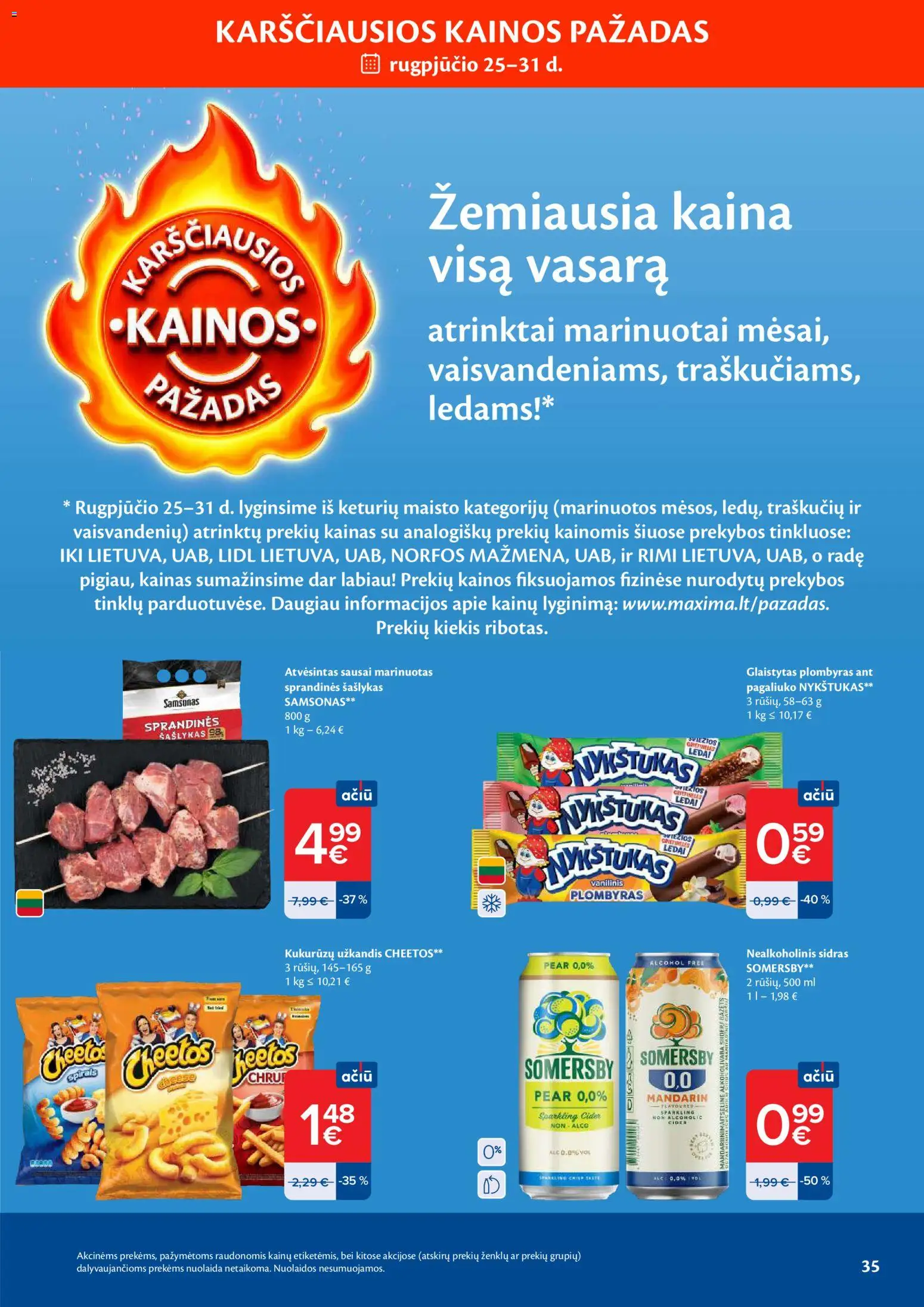 MAXIMA akcijos nuo 2026.08.25 | Puslapis: 35