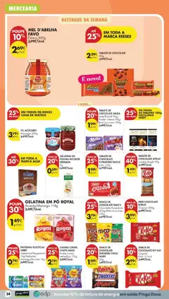 Pré-visualização Pingo Doce folheto válido de 21/07/2026 | Página: 42 | Produtos: Avelãs, Pó, Chocolate, Mel
