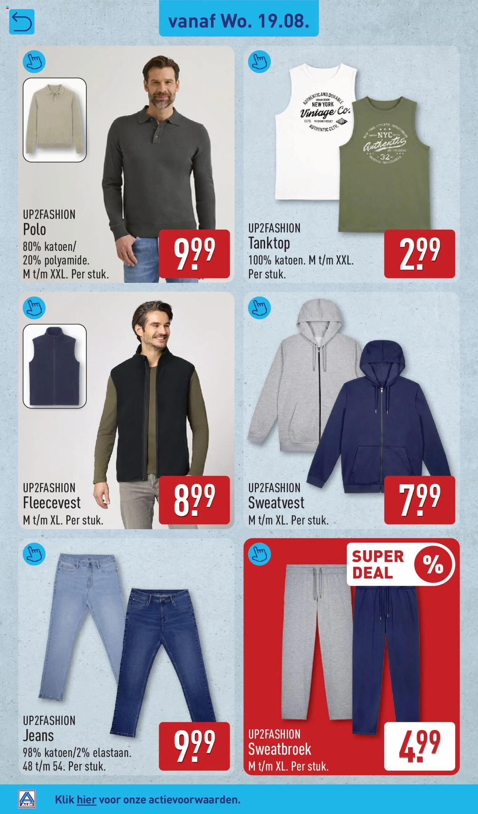 {H1} | Pagina: 38 | Producten: Sweatshirt, Sweatbroek, Vest, Tank top