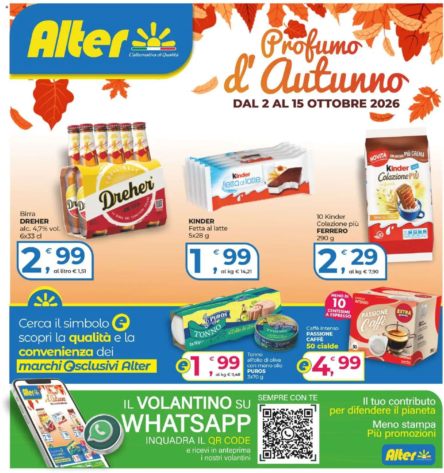 Volantino Alter Discount del 02/10/2026 | Pagina: 1