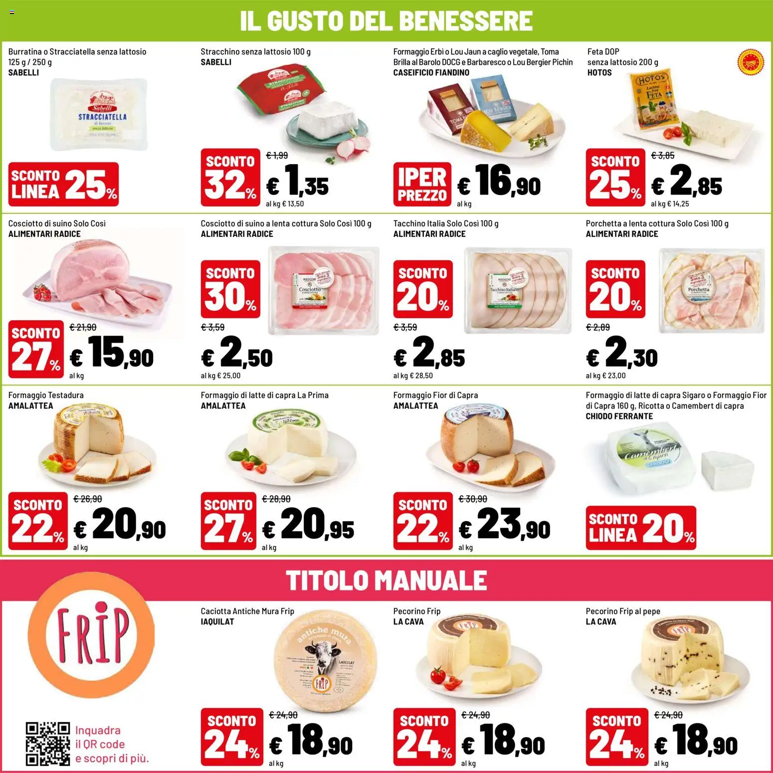 Volantino Iper del 12.06.2026 | Pagina: 44 | Prodotti: Latte, Formaggio, Stracchino, Stracciatella