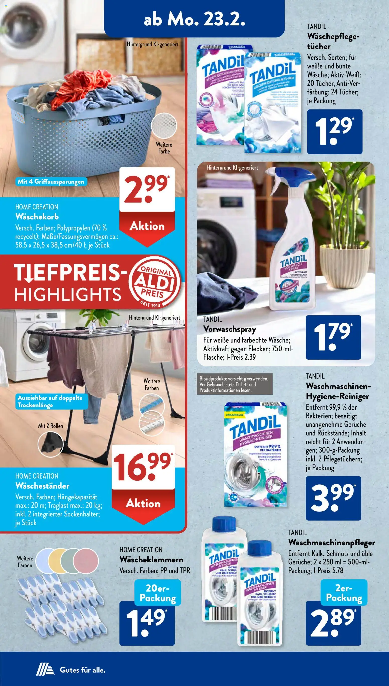 Aldi Süd Prospekt 	 – gültig ab 23.02.2026 | Seite: 12 | Produkte: Mozzarella, Entrecote, Apple, Müllermilch