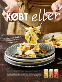 Meny - Tilbudsavis gyldig fra 01/10/2026 | Side: 24 | Produkter: Svampe, Ost, Pastasauce