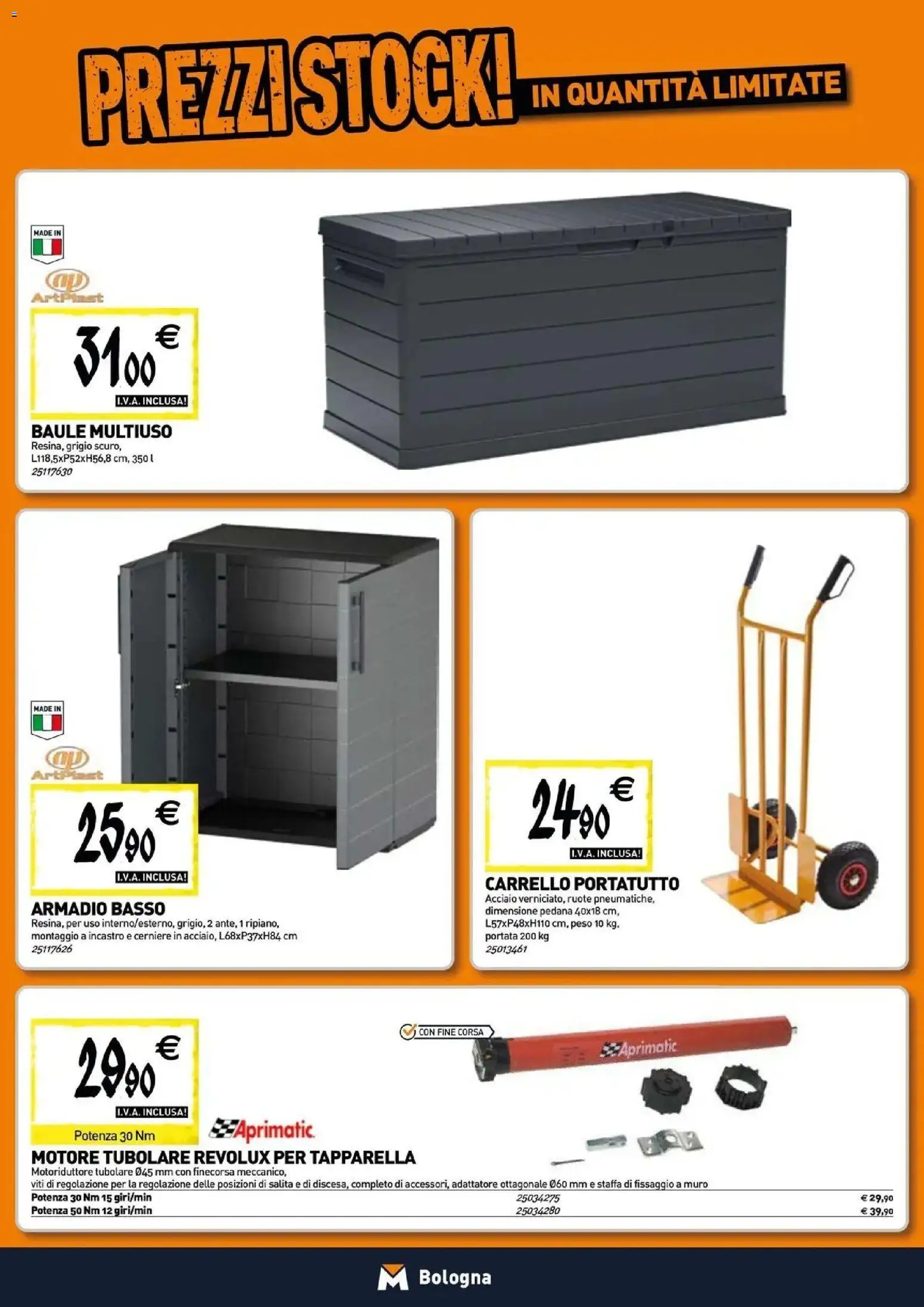Nuovo TECNOMAT catalogo Bologna dal 27/08/2026 > offerte anteprima 🛍️ | Pagina: 16 | Prodotti: Carrello, Basso, Adattatore, Armadio