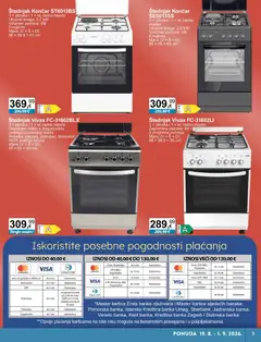 KTC Katalog tehnike i posuđa - Pregled kataloga iz trgovine KTC, vrijedi od 19.08.2026 | Stranica: 5 | Proizvodi: Termostat, Staklo, Štednjak