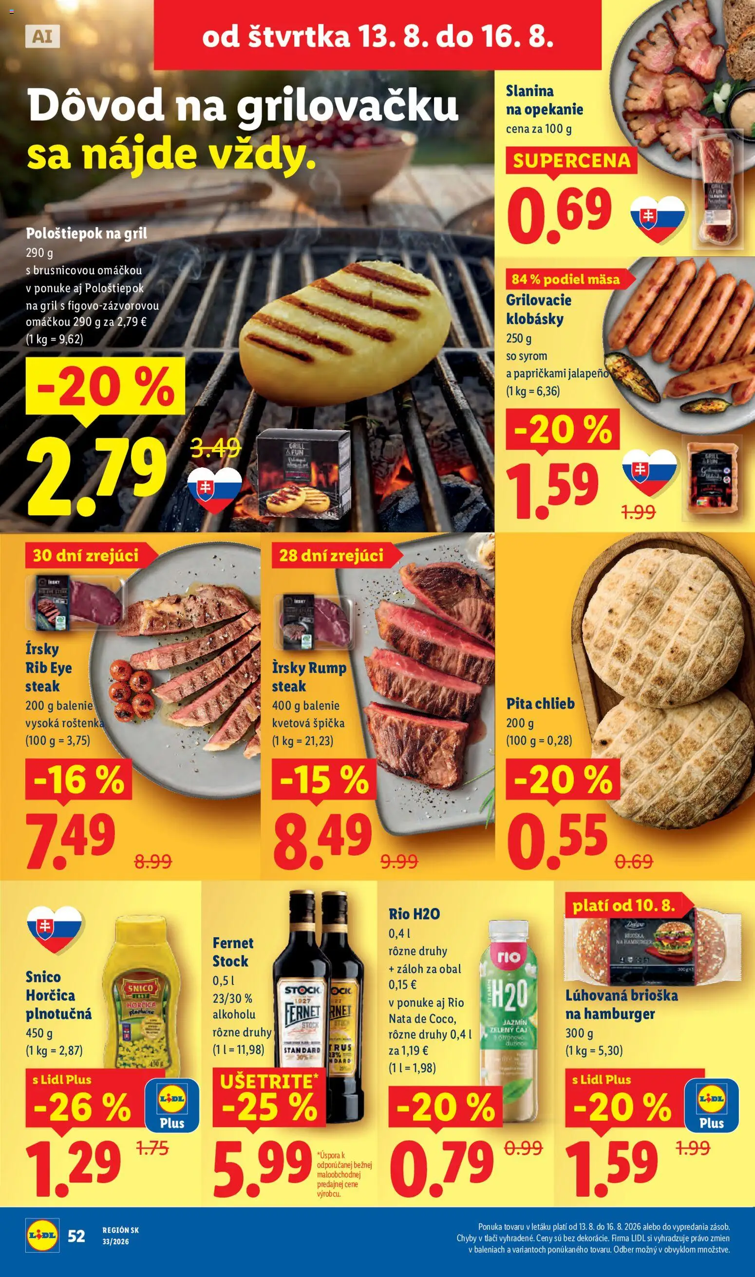 Nové Lidl akcie – leták je platný od 10.08.2026 | Strana: 68