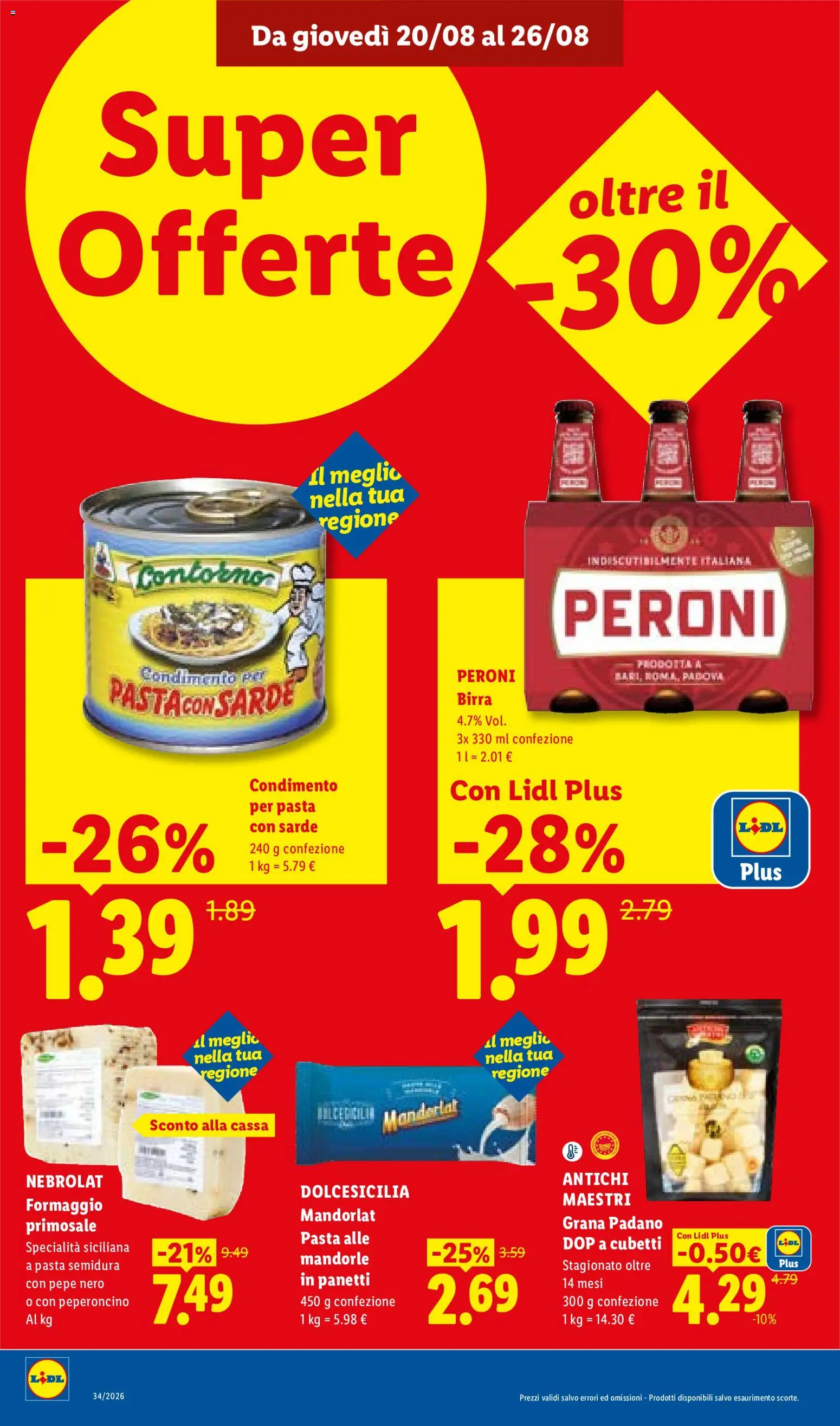 Volantino Lidl del 20/08/2026 | Pagina: 16