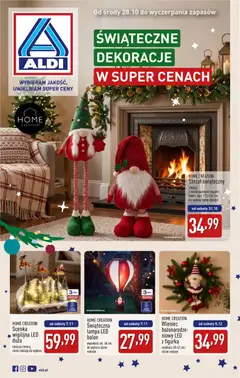 Pogląd oferty "Aldi gazetka - Katalog dekoracyjny" - ważna od 28.10.2026