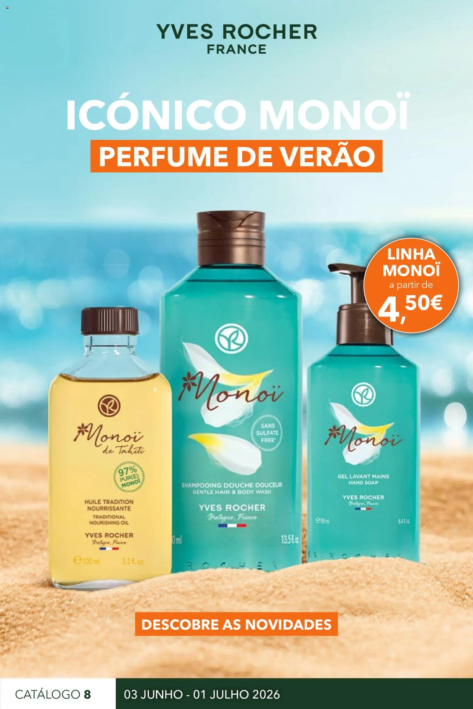 Yves Rocher catálogo 8 │ válido de 03.06.2026 | Página: 1 | Produtos: Perfume