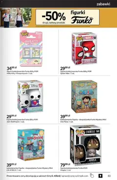 Pogląd oferty "Empik promocje" - ważna od 17.06.2026 | Strona: 83 | Produkty: Figurki