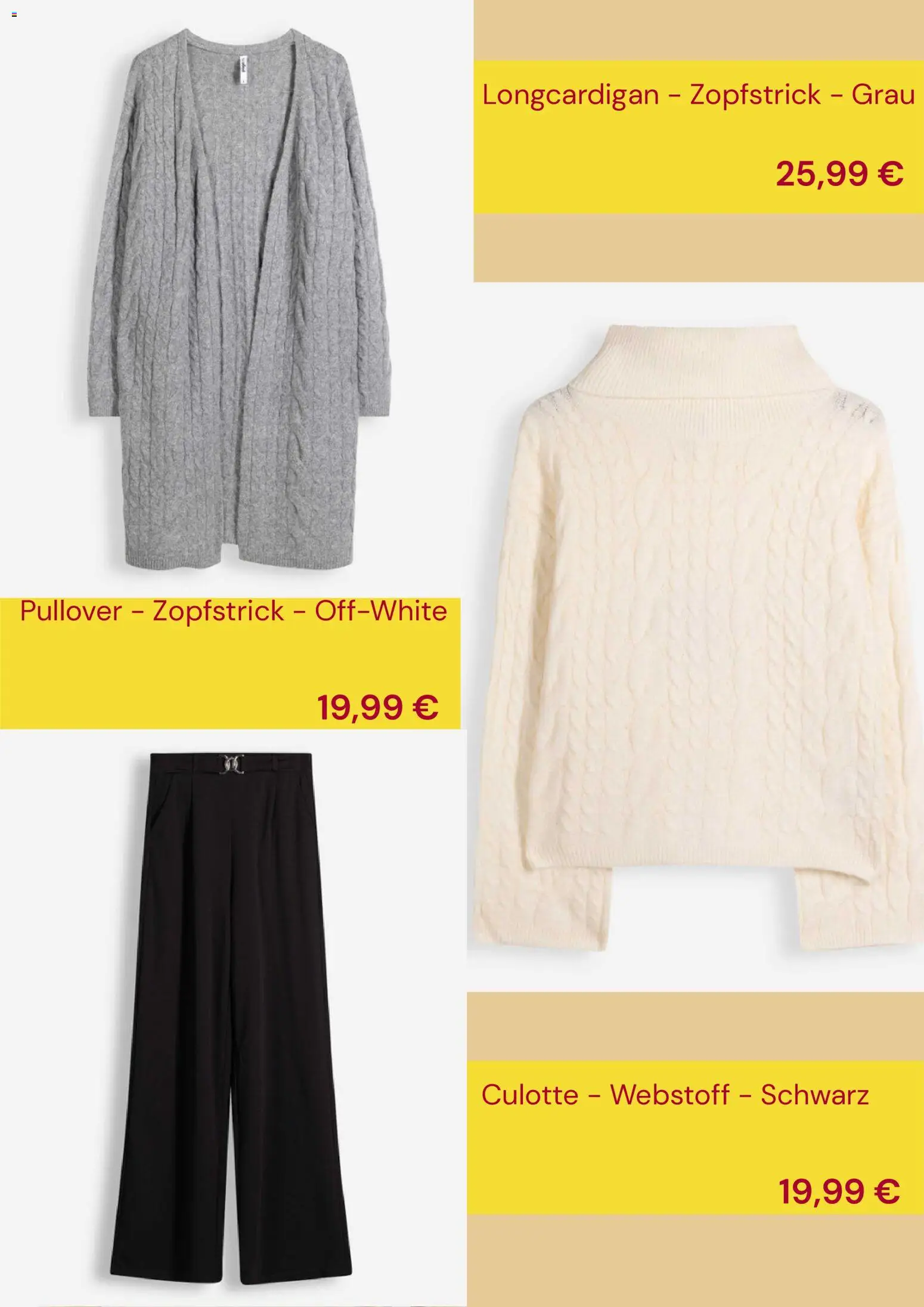 Takko Prospekt – gültig ab 20.10.2026 | Seite: 4 | Produkte: Pullover