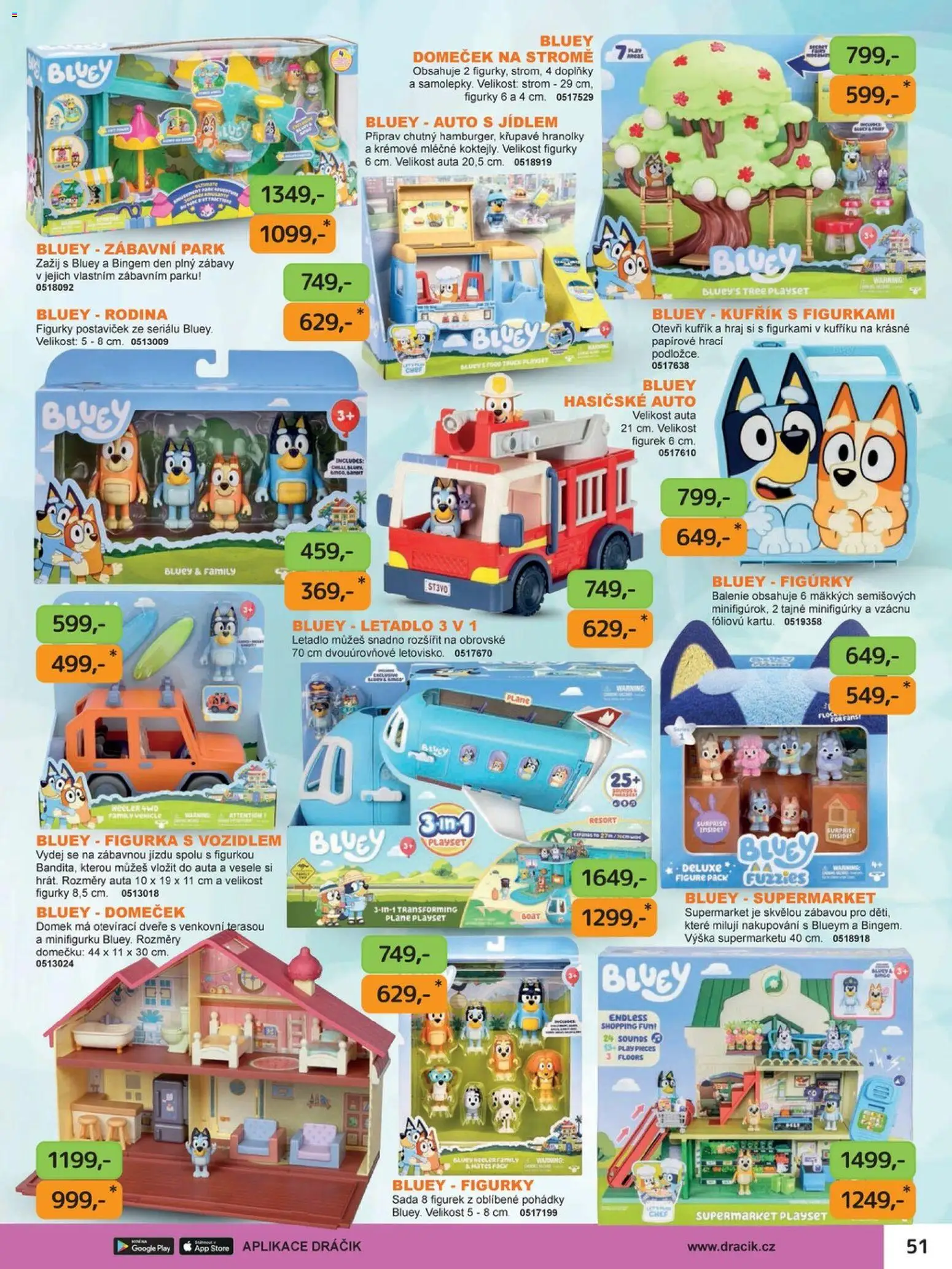 Dráčik katalog - Vánoce od 08.10.2026 | Strana: 51 | Produkty: Hranolky, Deluxe, Figurky, Dveře