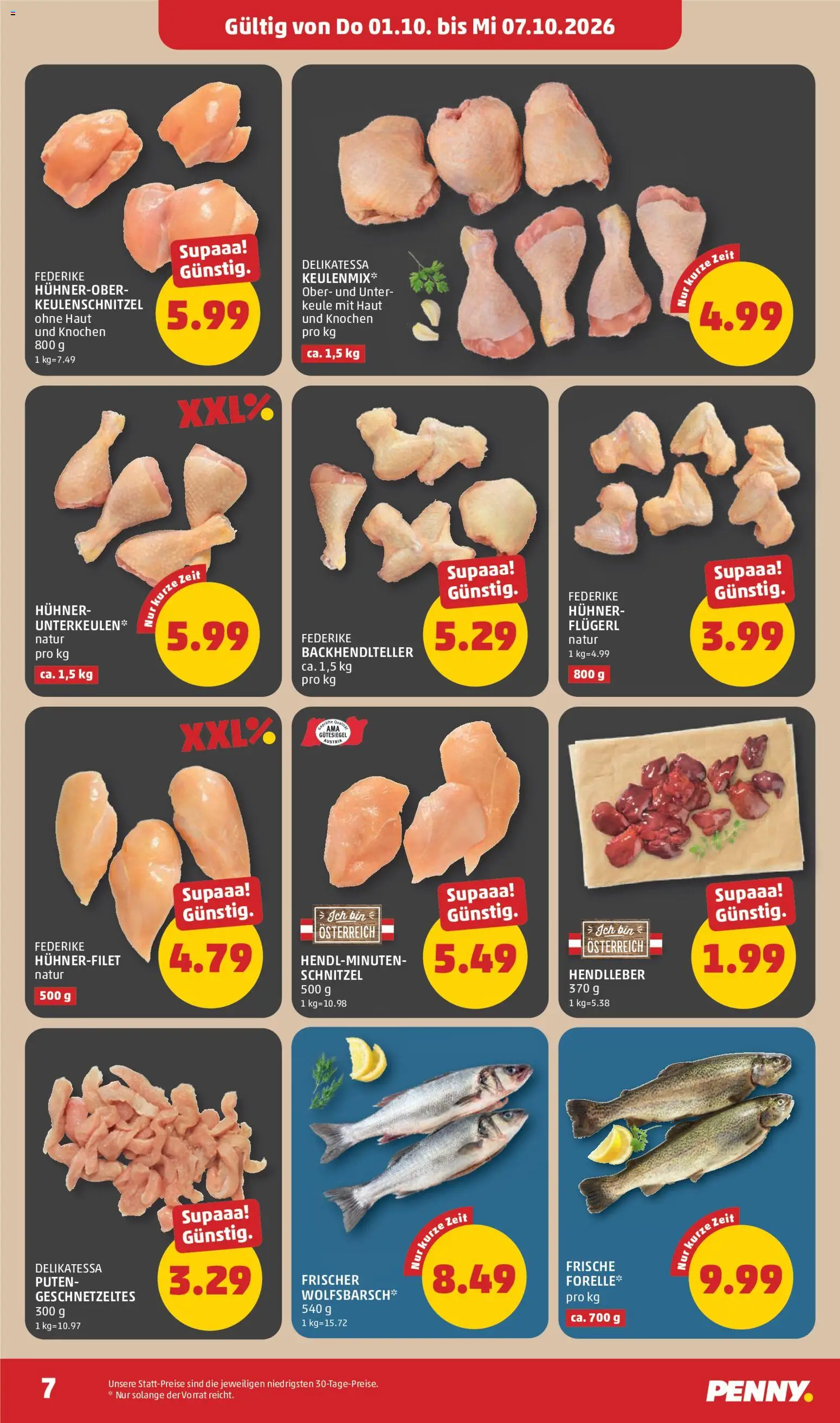 Penny Markt - Flugblatt gültig ab 01.10.2026 | Seite: 7