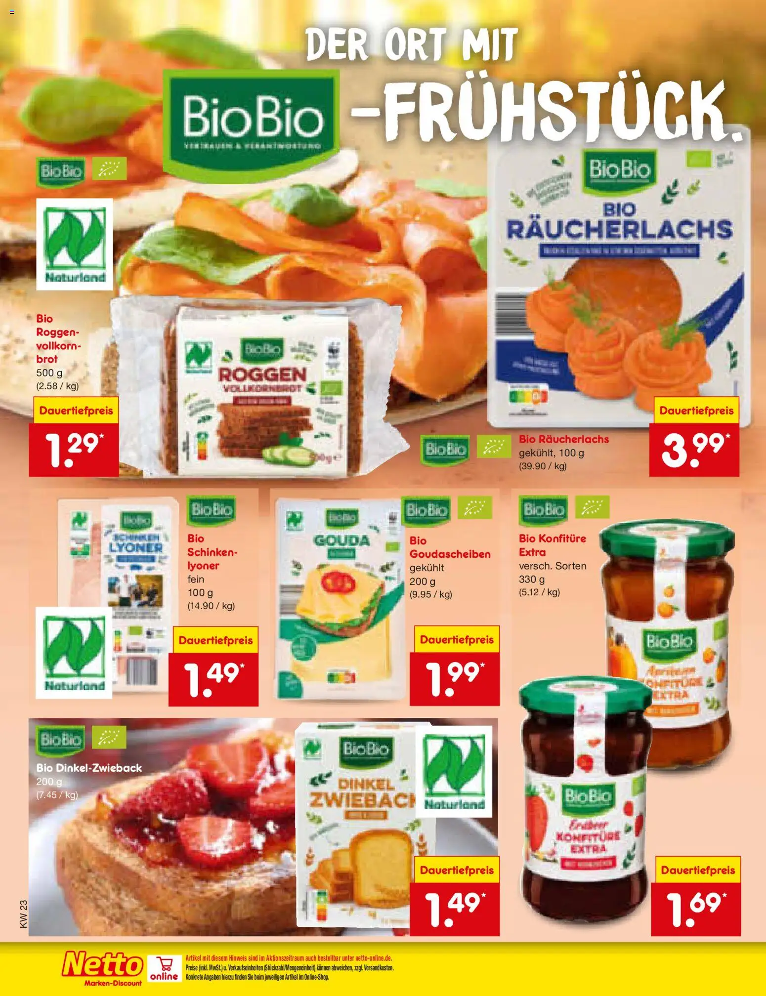 Netto Marken-Discount Prospekt – gültig ab 01.06.2026 | Seite: 60 | Produkte: Gouda, Räucherlachs, Brot, Schinken