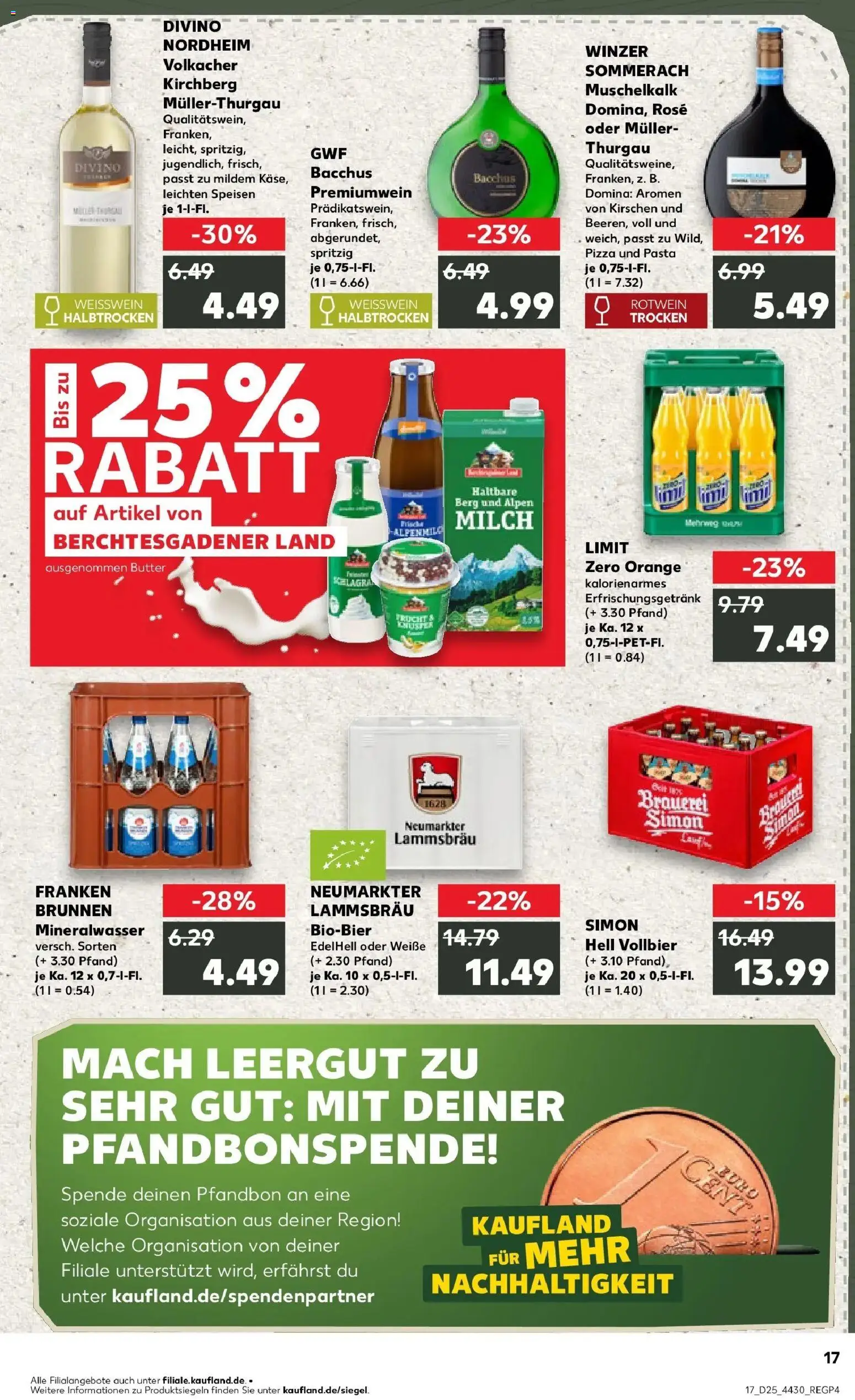 Kaufland Prospekt Erlangen – gültig ab 15.06.2026 | Seite: 2 | Produkte: Butter, Kirschen, Pasta, Pizza