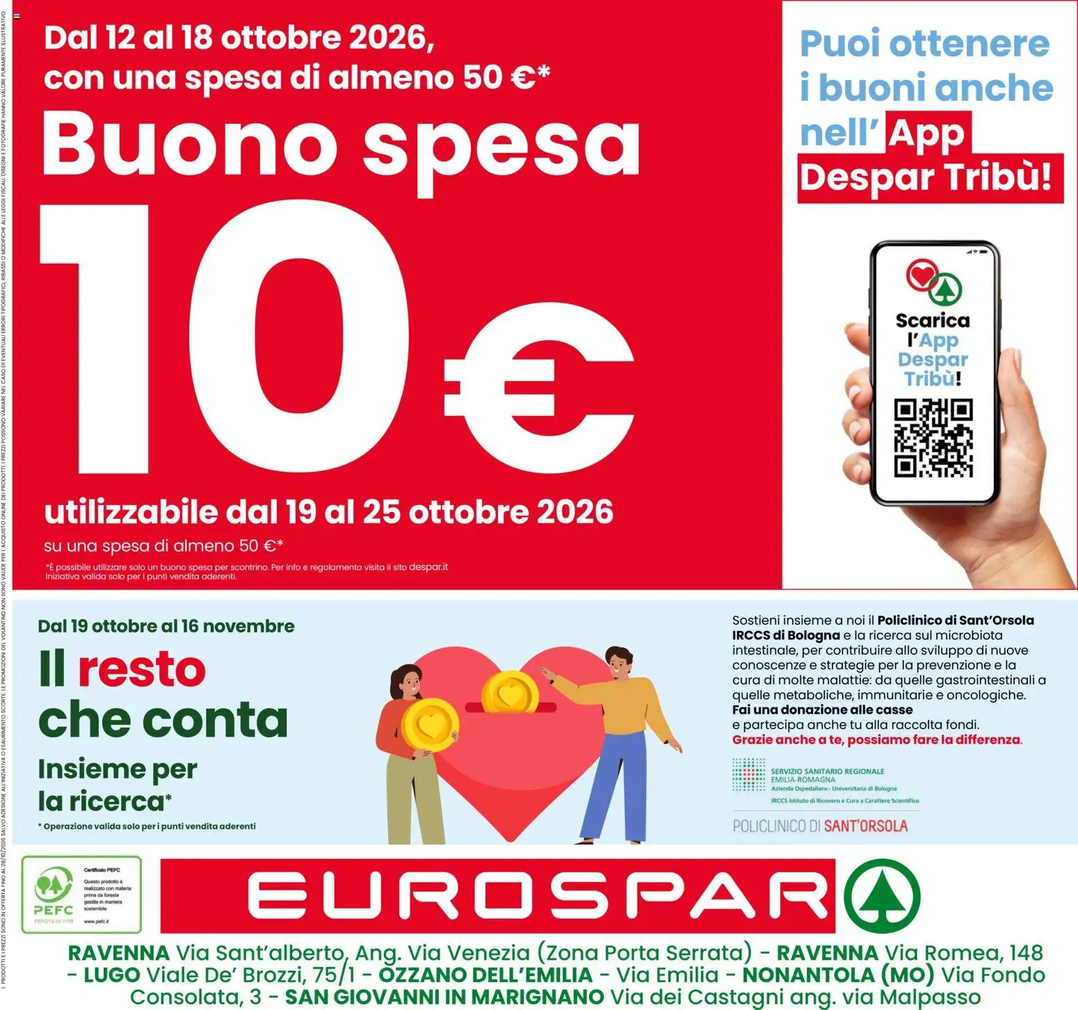 Volantino Eurospar del 15/10/2026 | Pagina: 16 | Prodotti: Porta