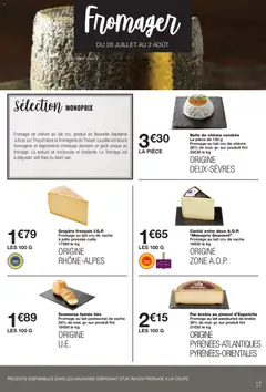 Monoprix - Prévisualisation de Monoprix catalogue valide à partir de 28/07/2026 | Page: 17
