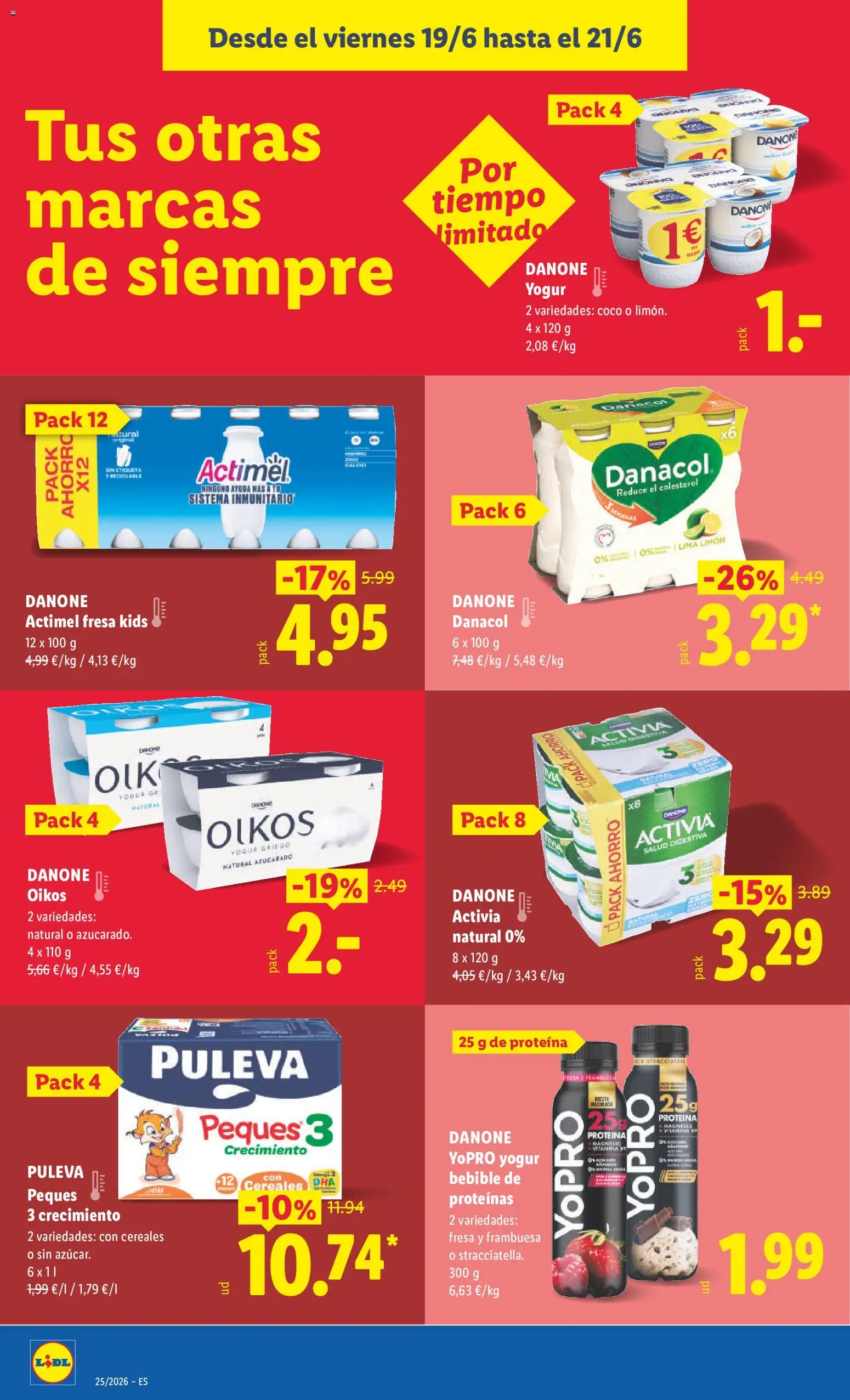 Lidl folleto │ válido desde el 15.06.2026 | Página: 54 | Productos: Lima, Yogur, Τυρόπιτα, Cereales