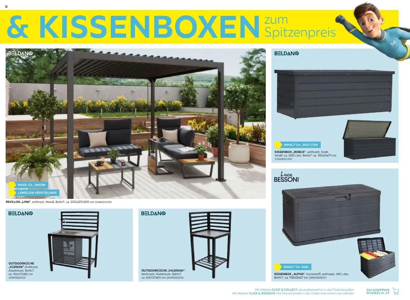Möbelix Gartenmöbel Mistelbach, Zams, Zell Am See gültig ab 13.04.2026 | Seite: 33