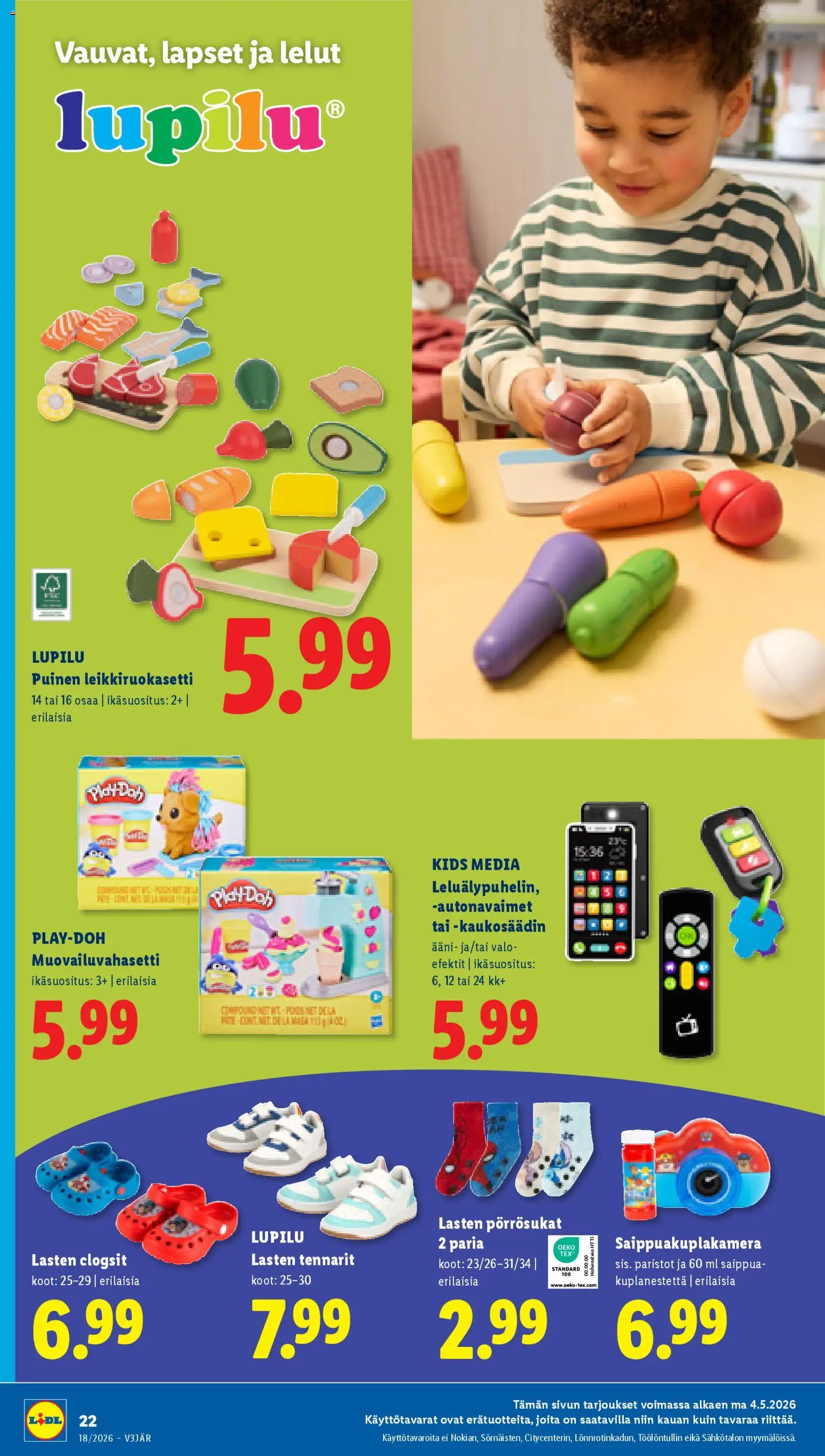 Lidl tarjoukset - Helsinki – voimassa 29.04.2026 alkaen | Sivu: 28 | Tuotteet: Saippua, Kaukosäädin, Paristot