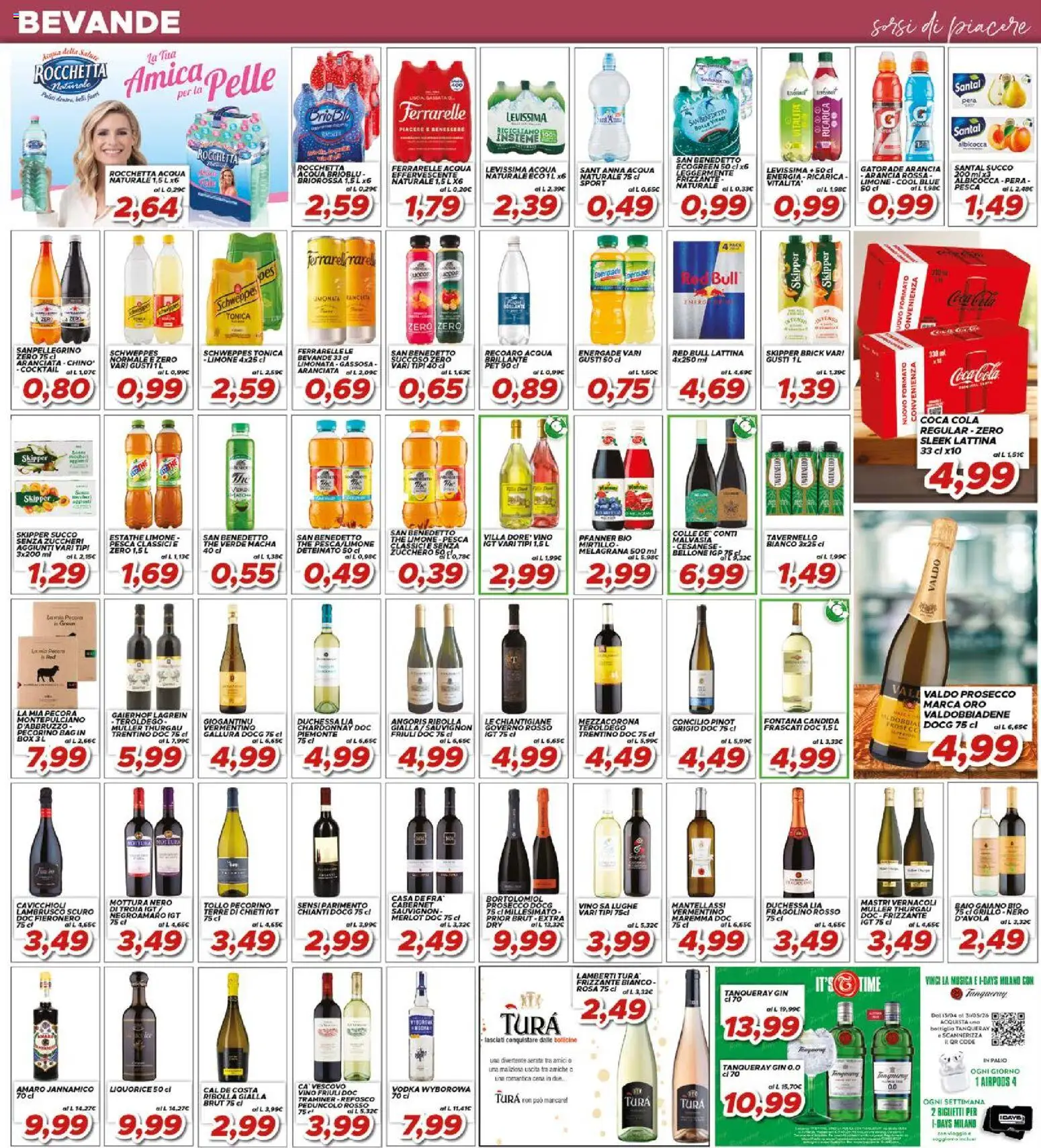 Volantino Ma Supermercati del 20.05.2026 | Pagina: 14 | Prodotti: Prosecco, Vino, Red Bull, Bottiglia