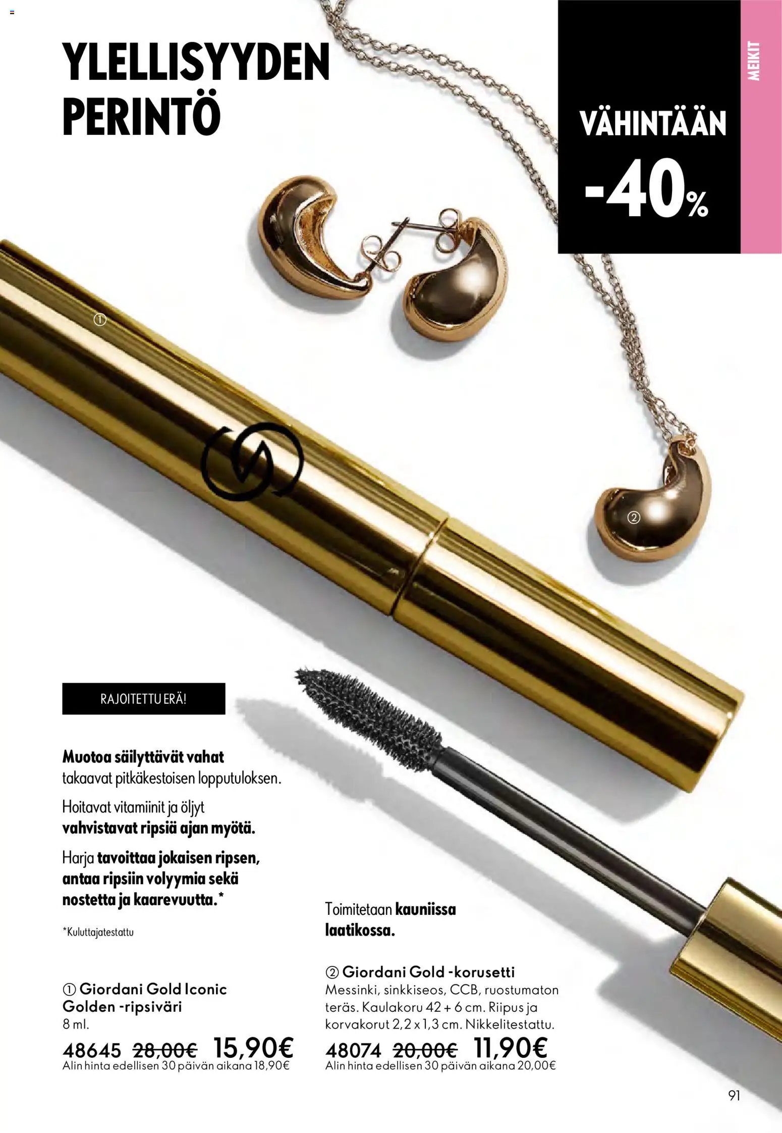 Oriflame - Esite 07 – voimassa 13.05.2026 alkaen | Sivu: 91