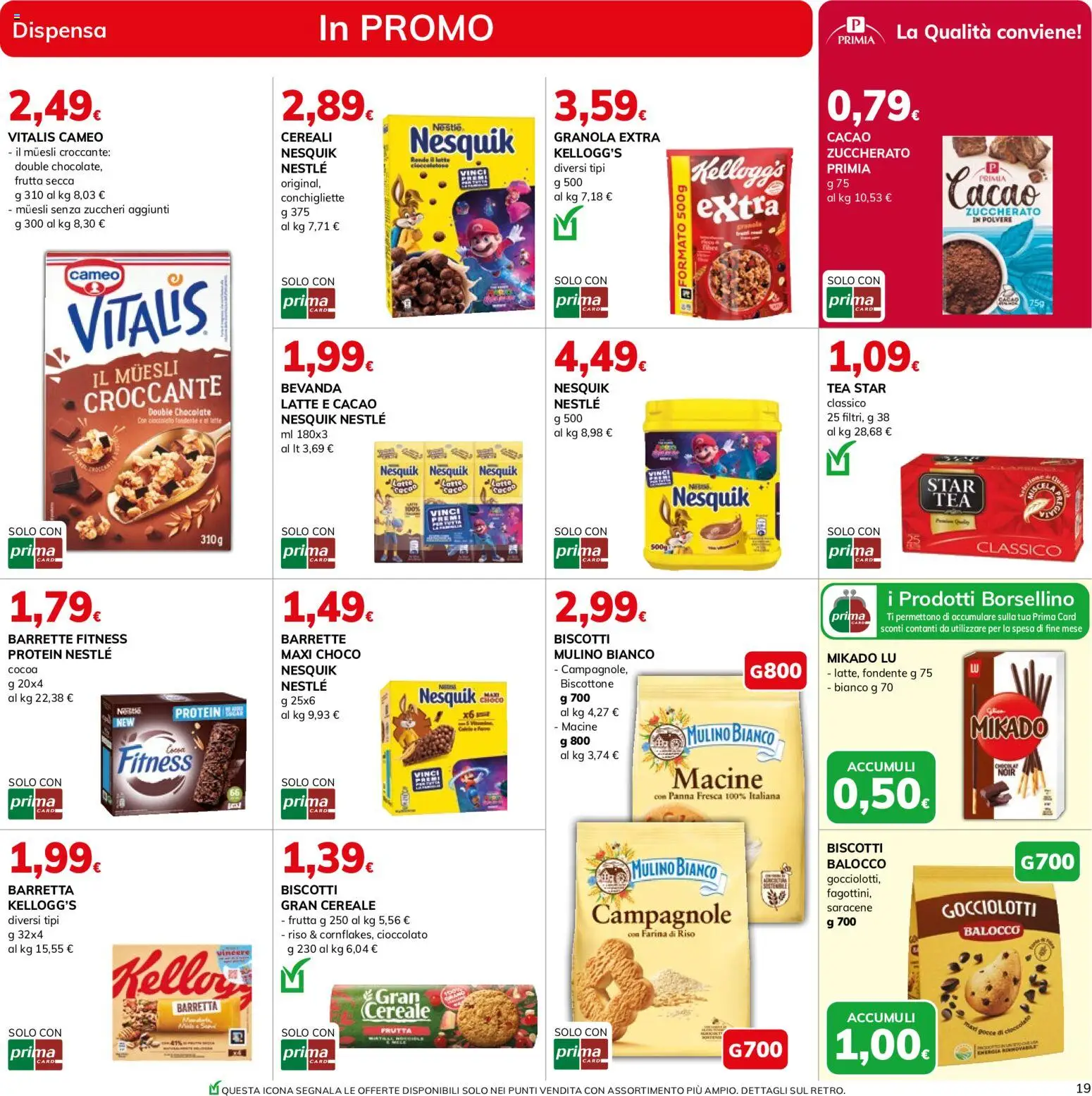 Volantino Basko del 15/09/2026 | Pagina: 19 | Prodotti: Riso, Panna, Biscotti, Frutta