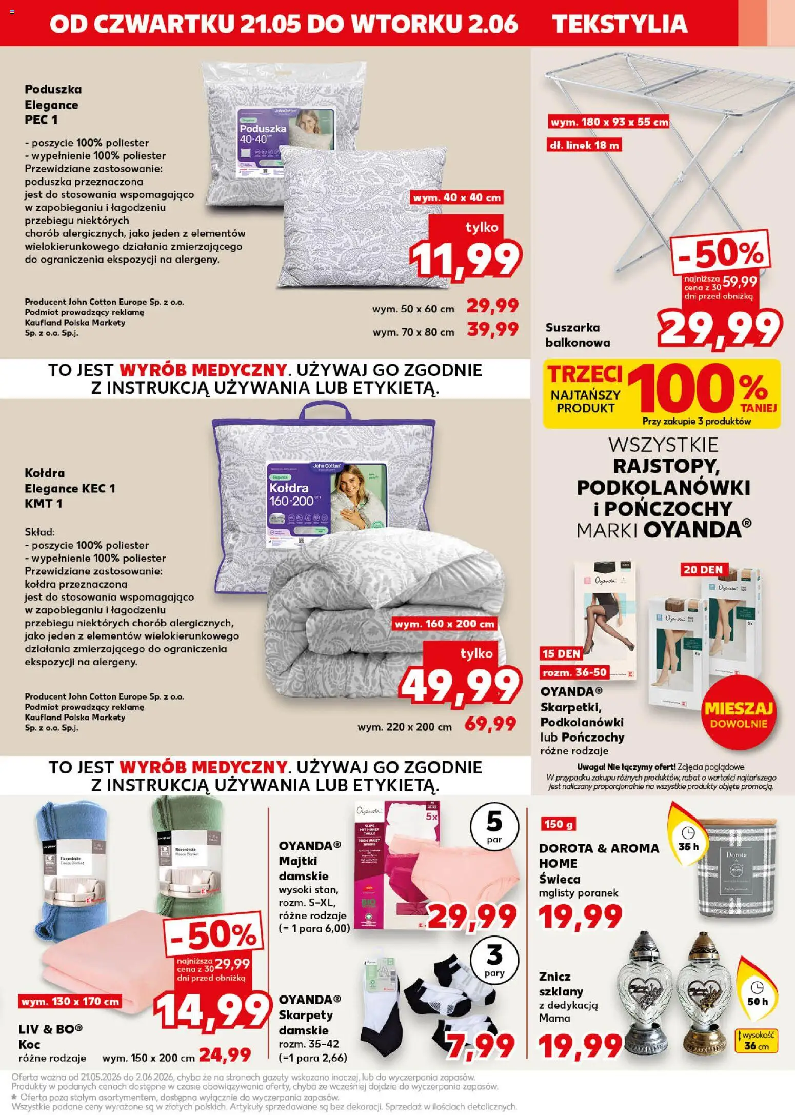Kaufland Polsko leták - Złap okazje od 21.05.2026 | Strana: 13 | Produkty: Pec